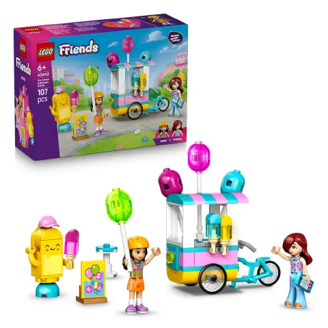 LEGO Friends Bancarella dei Gelati con Palloncini 42692