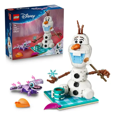 LEGO Disney Frozen 43287 Picnic di Olaf e Bruni Set 478 Pezzi