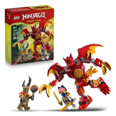 Lego Ninjago Battle Pack Mech Drago di Kai 71851
