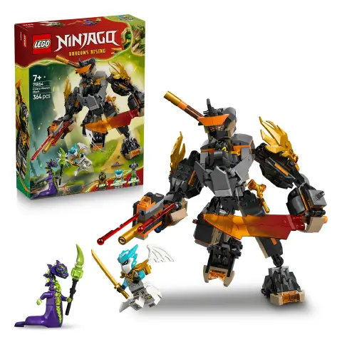 Lego Ninjago Mech della Missione di Cole e Drago Zane 71854