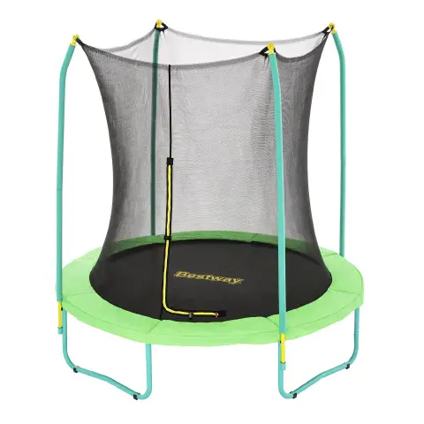 Trampolino Elastico Xtreme Air Da Esterno 2,44x2,50 M Verde