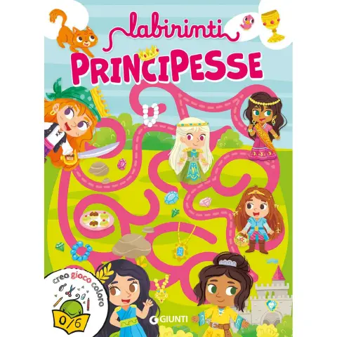 Libro Labirinti Principesse Zerosei