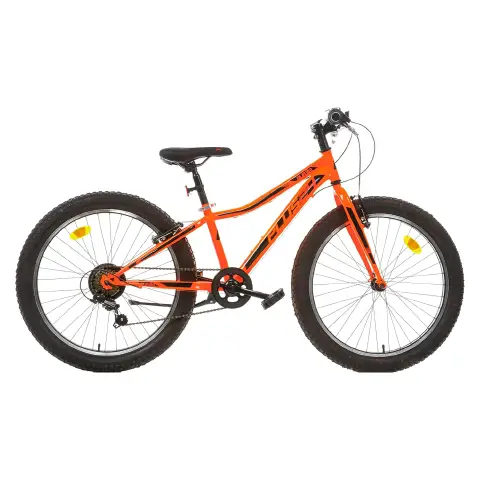 Bicicletta 24 Pollici MTB Plus Arancio