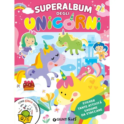 Libro Superalbum Degli Unicorni