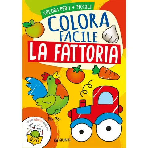 Libro Colora Facile La Fattoria