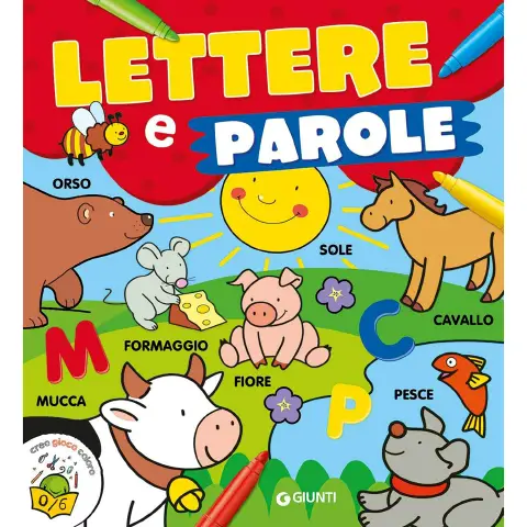 Libro Lettere E Parole - Imparare A Scrivere