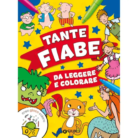 Libro Tante Fiabe Da Leggere E Colorare