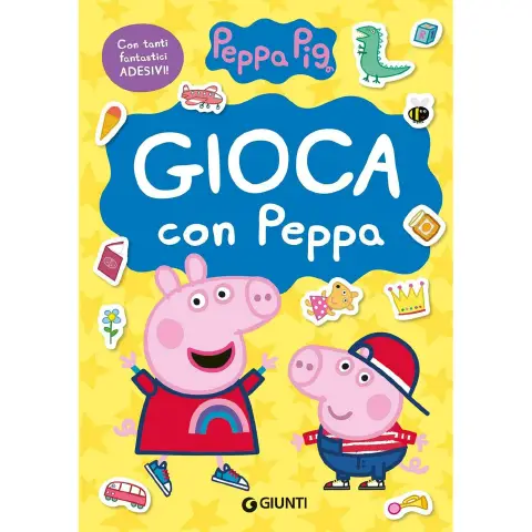 Libro Gioca Con Peppa Con Tanti Adesivi