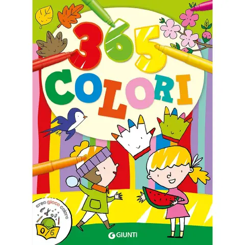 Libro 365 Colori - Giochi e Attività Educative Bambini