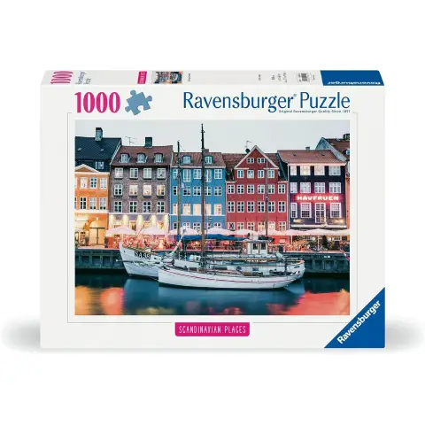 Puzzle 1000 Pezzi Copenhagen Danimarca - Ravensburger