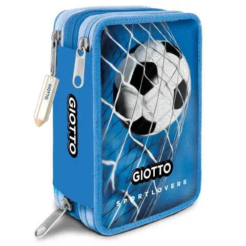 Giotto Sportlovers Astuccio 3Zip Calcio