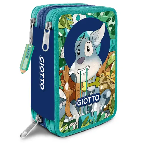 Giotto Petlovers Astuccio 3Zip Dog