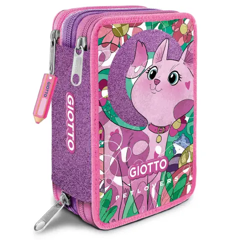 Giotto Petlovers Astuccio 3Zip Cat