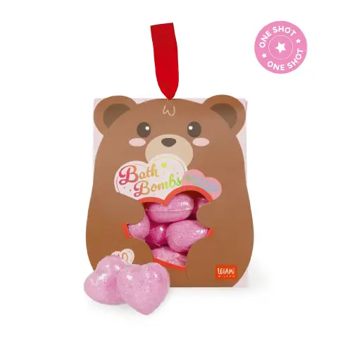 Legami - Bath Bombs Teddy Bear Set 10 Bombe Da Bagno