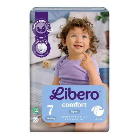 Pannolini Libero Comfort 7^ 16-26 Kg 20 Pannolini - confezione 6 pz