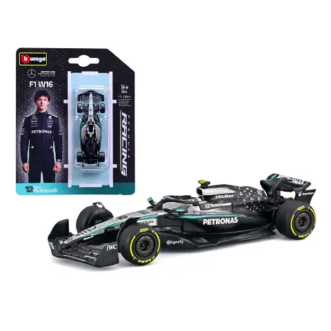 Auto 1:64 F1 Mercedes-Amg W16 2025 #12 Andrea Kimi Antonelli