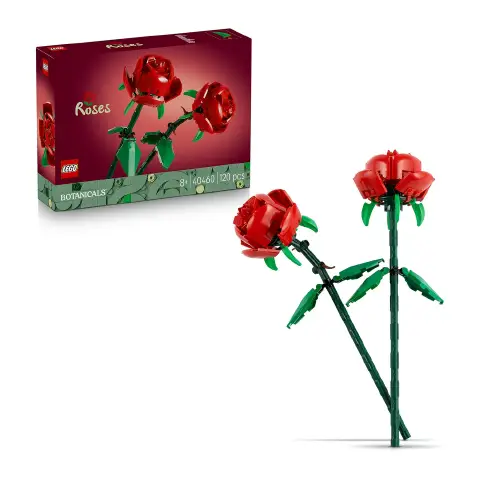 LEGO Botanicals Rose 40460 – Rose Finte Decorative da Costruire
