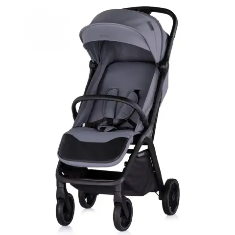 Passeggino Diamond Cloud Grey 22 Kg con chiusura Automatica Chipolino
