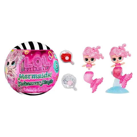 L.O.L Surprise Mermaids Makeover Magic Tots Con Lucidalabbra