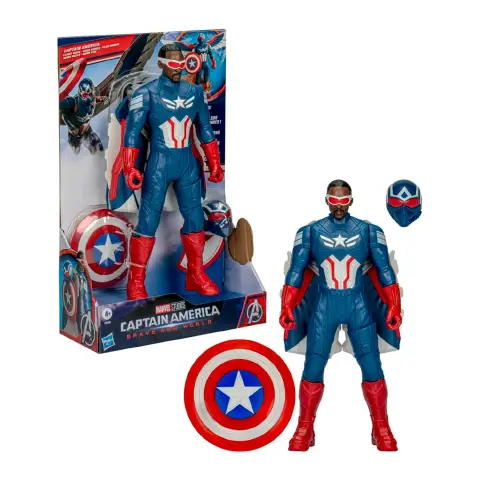 Captain America Flight Mode Action Figure 22 cm Marvel