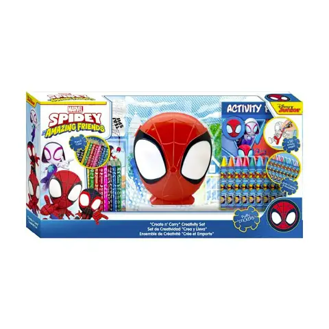 3D creative case set Spiderman