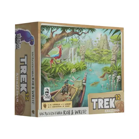 Trek 12 Amazzonia Gioco da Tavolo Roll & Write Italiano