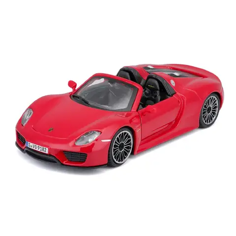 Auto 1:24 Porsche 918 Spyder Rossa
