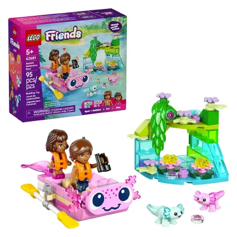Lego Friends - Barca D'Avventura Axolotl