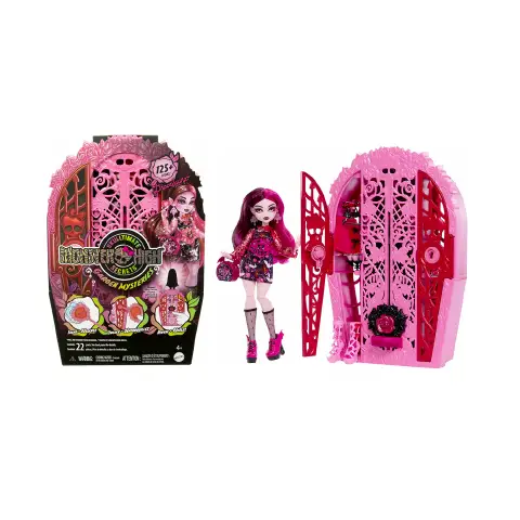 Monster High Garden Mysteries Set Bambola E Guardaroba Con Accessori Draculaura
