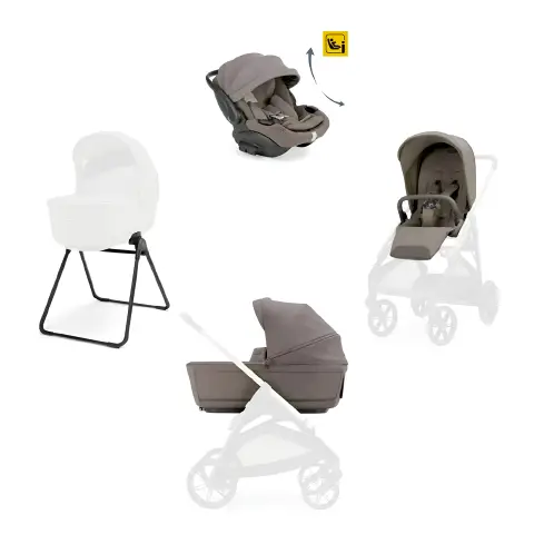 Aptica sistem quattro Darwin recline Evo Essence Mokka (telaio escluso)