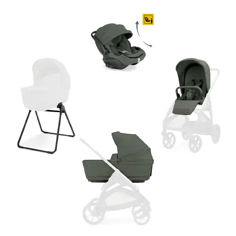 Aptica sistem quattro Darwin recline Evo Cristal Grey (telaio escluso)