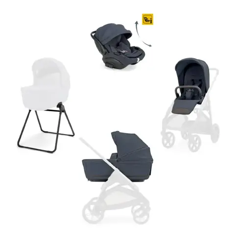 Aptica sistem quattro Darwin recline Evo Saphire Blue (telaio escluso)