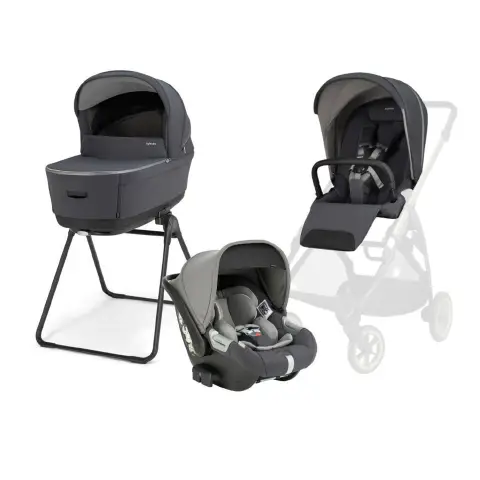 Electa Sistem Quattro Garage Grey con Ovetto Darwin (Telaio escluso)