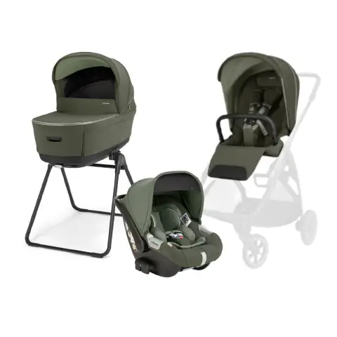 Electa Sistem Quattro Loft Green con Ovetto Darwin (Telaio escluso)
