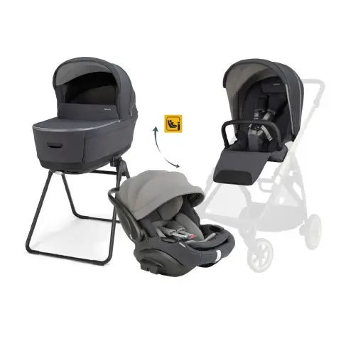 Electa System Quattro con Ovetto Drw-Evo Reclinabile Garage Grey (Telaio escluso)