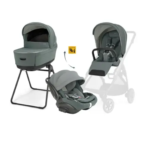 Electa System Quattro con Ovetto Drw-Evo Reclinabile Studio Grey (Telaio escluso)