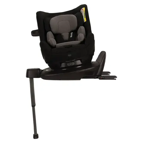 Nuna Pruu Seggiolino Auto i-Size Girevole 360° 0–4 Anni  40-105Cm Caviar