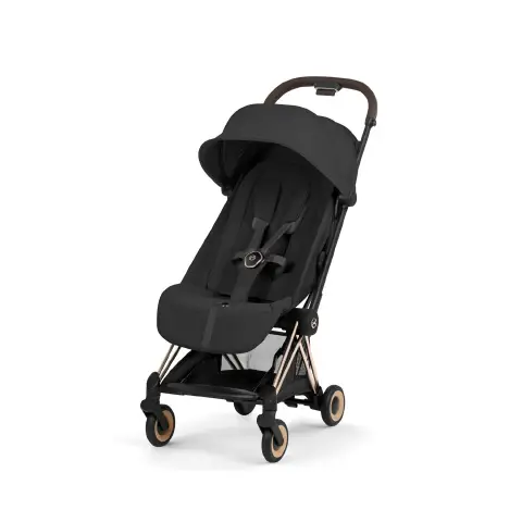 Coya Stayle Sepia Black Passeggino con Telaio Rosegold Cybex