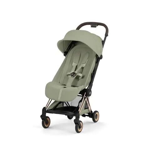 Coya Stayle Sage Green Passeggino con Telaio Rosegold Cybex