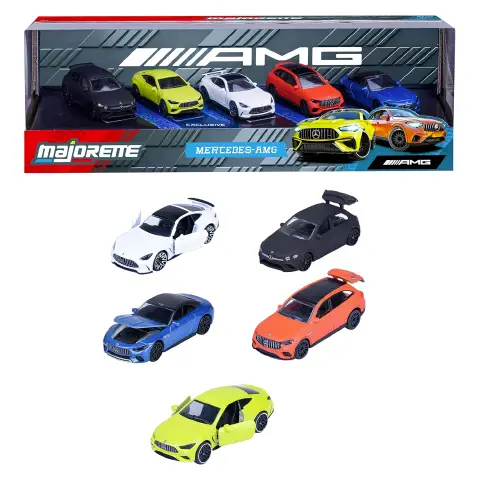 Majorette Mercedes-Amg 5 Pezzi