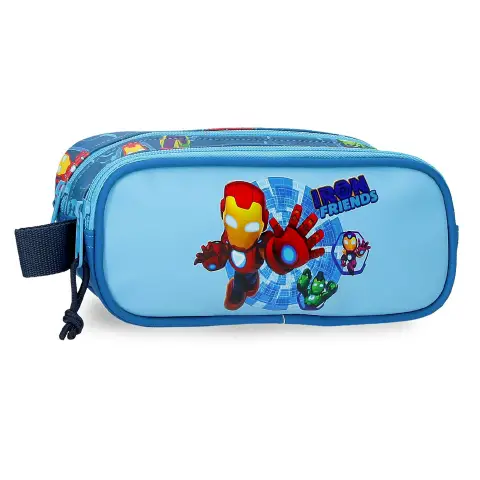 Iron Man Iron Friends Astuccio Bustina 2 Scomparti