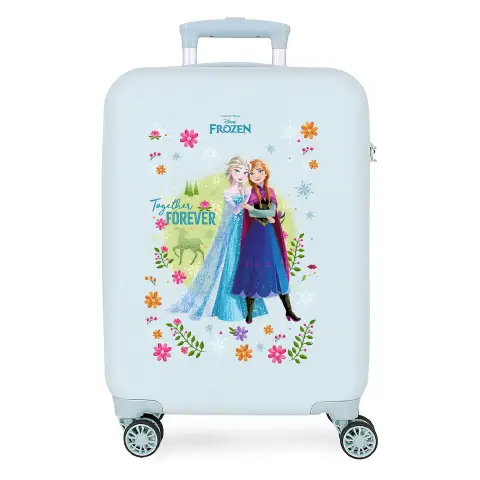Frozen Forever Trolley Abs 55 Cm 4 Ruote Celeste Chiaro