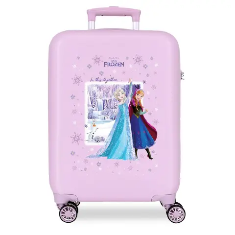 Frozen In This Together Trolley Abs 55 Cm 4 Ruote Lilla