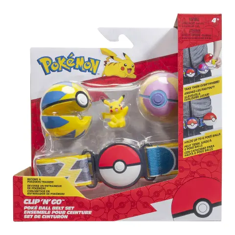 Pokemon Pokè Ball Set Cintura Pikatchu