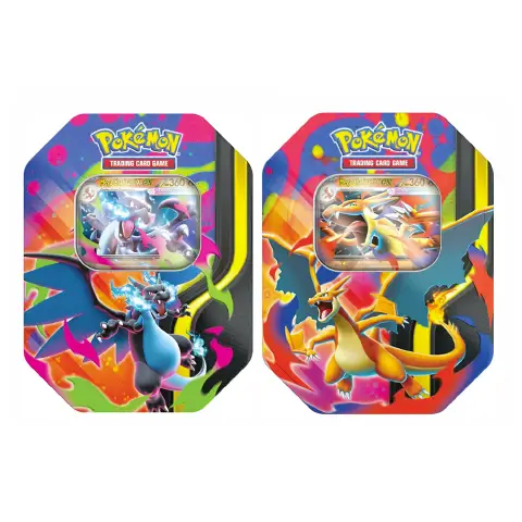 Pokemon Tin Da Collezione Mega Charizard