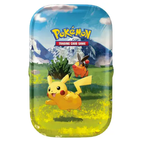 Pokemon Mini Tin Da Collezione Megaevoluzione Ascesa Eroica Pikatchu E Tepig