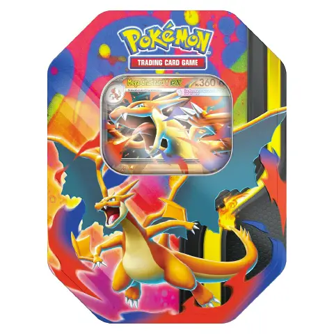 Pokemon Tin Da Collezione Mega Charizard Y-Ex