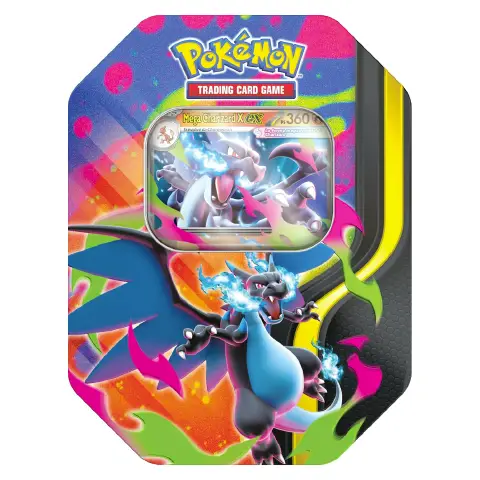 Pokemon Tin Da Collezione Mega Charizard X-Ex