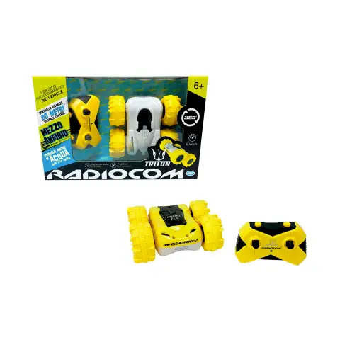 Radiocomando Radiocom Triton Anfibio Giallo