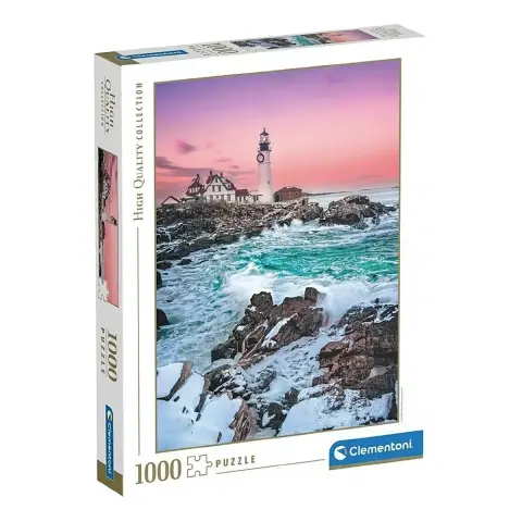 Puzzle 1000 Pezzi Hqc Prima Neve Su Portland Head - confezione 13 pz